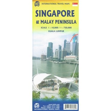 Singapore / Malay Travel Peninsula Map