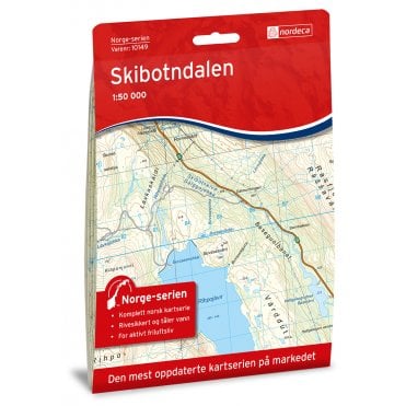 10149: Skibotndalen Norge-serien 1:50 000