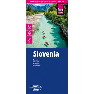 Slovenia Map - Reise Know-How