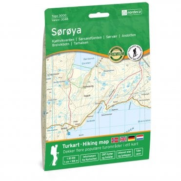Soroya - Nordeca Topo 3000 map 3048
