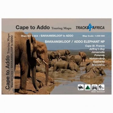 South Africa Southern Cape: Baviaanskloof to Addo maps SC7 & SC8