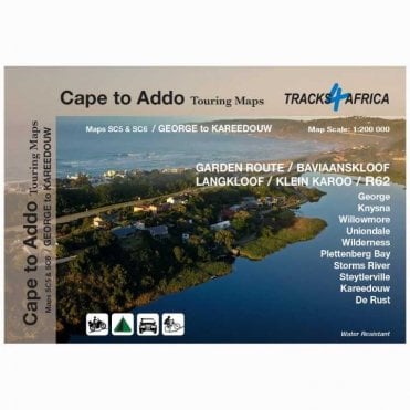 South Africa Southern Cape: George to Kareedouw maps SC5 & SC6