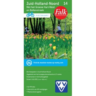 South-Holland North  (Netherlands) - Falk 1:50k Cycling Map