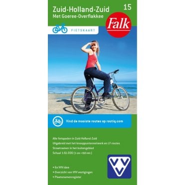 South-Holland South (Netherlands) - Falk Cycling Map 15