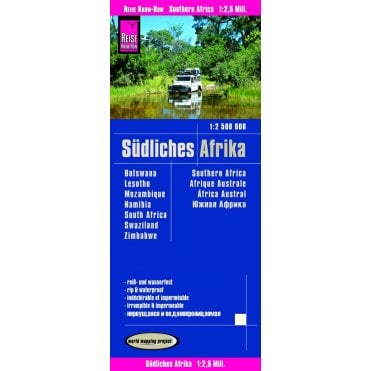 Southern Africa Map - Reise Know-How