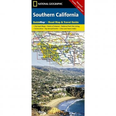 Southern California Road Map and Travel Guide