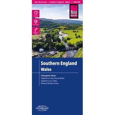 Southern England, Wales Map - Reise Know-How