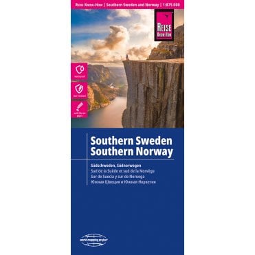 Southern Sweden and Norway Map - Reise Know-How