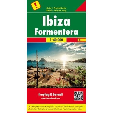 Spain: Ibiza - Formentera Road Map