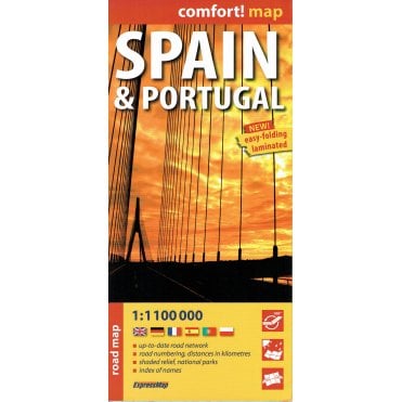 Spain & Portugal Comfort! Map