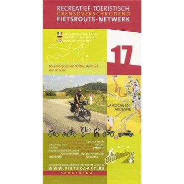17: Ourthe Spirng Lesse Valley Cycling Map