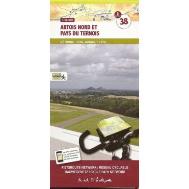38: Artois North pays du Ternois Cycling Map