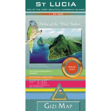 St. Lucia Map