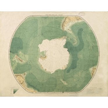 Stanford's South Polar Chart (1901)