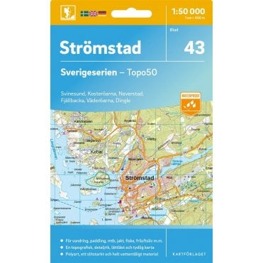 Stromstad (Sweden) - Norstedts Outdoor map 43