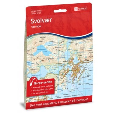 10137: Svolvaer Norge-serien 1:50 000