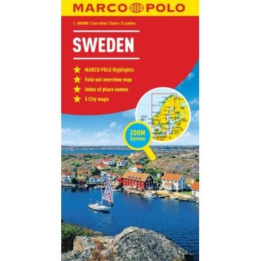 Sweden Marco Polo Map