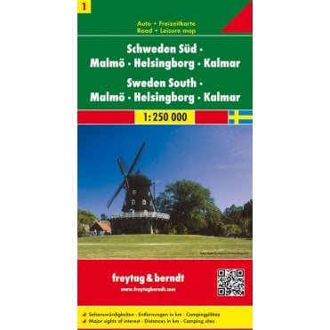 Sweden Road Map 01: South