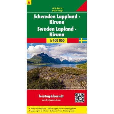 Sweden Road Map 06: Lappland