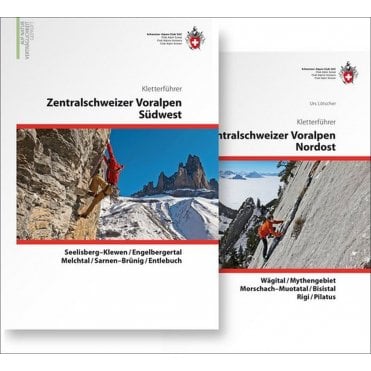Alpine Climbing - Central Swiss Alps in multipacks 2 vols. (German Language)