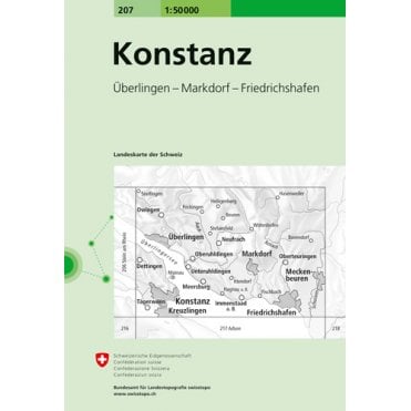 Swiss National Map 207: Konstanz