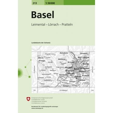 Swiss National Map 213: Basel