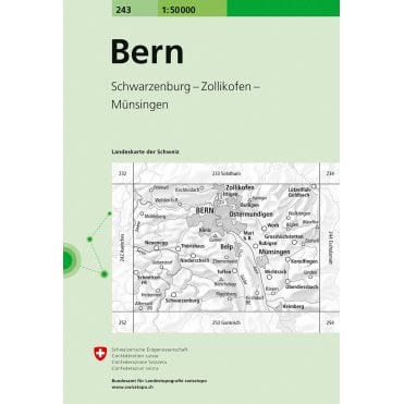 Swiss National Map 243: Bern
