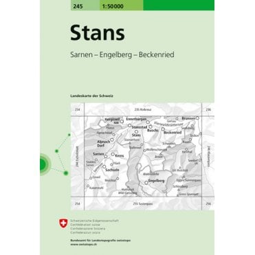 Swiss National Map 245: Stans