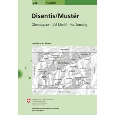 Swiss National Map 256: Disentis / Muster