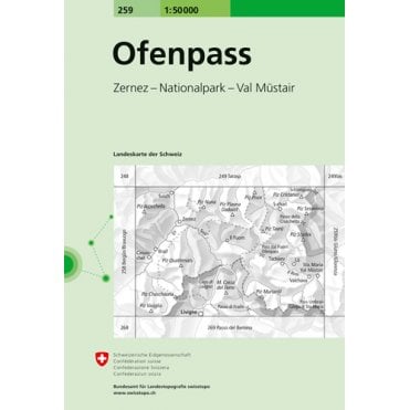 Swiss National Map 259: Offenpass