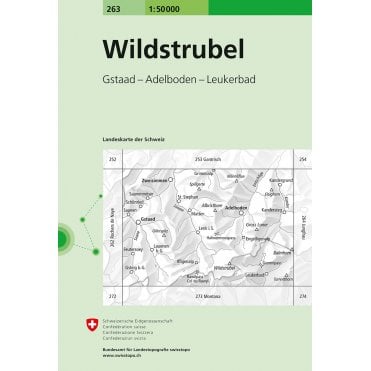 Swiss National Map 263: Wildstrubel