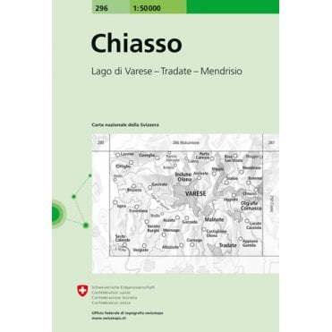 Swiss National Map 296: Chiasso