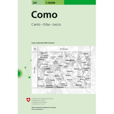Swiss National Map 297: Como