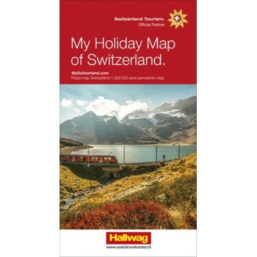 Switzerland, My holiday map