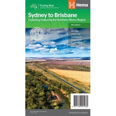 Sydney to Brisbane City to City Map
