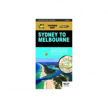 Sydney To Melbourne Touring Map 245