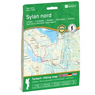 Sylan Nord - Nordeca Topo 3000 map 3025