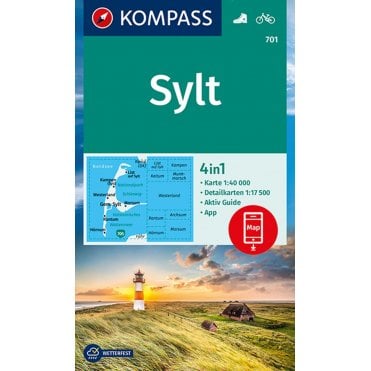 Sylt | Kompass hiking map 701