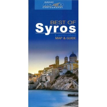 Syros (Greece) 'best of' tourist map with information guide