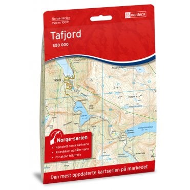 10071: Tafjord Norge-serien 1:50 000