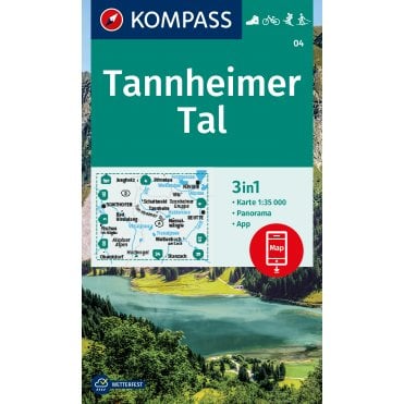 Tannheim | Kompass hiking map 04