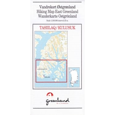 Tasiilaq/Kulusuk: East Greenland Hiking Map No 06 (1:100 000)