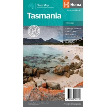 Tasmania Large State Map