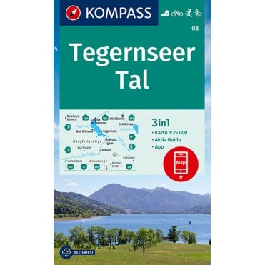 Tegernseer Tal | Kompass hiking map 08