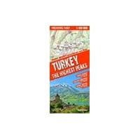Turkey - The Highest Peaks Trekking Map