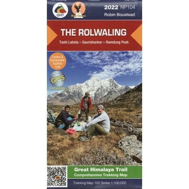 The Rolwaling | Nepa Great Himalaya Trail Map NP104