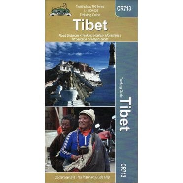 Tibet - Trekking Guide. Nepa Map CR713