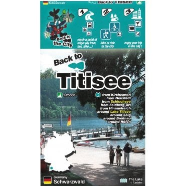Titisee (Black Forest) Walking & Cycling Map | Mini-Ardenne