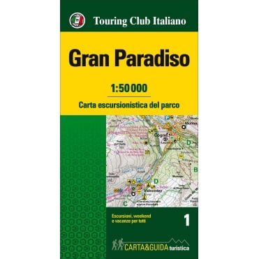 TCI Gran Paradiso National Park Map & Guide 1