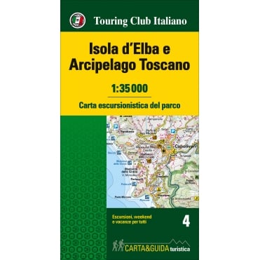 TCI Isola d'Elba & Archipelago Toscano National Park Map & Guide 4
